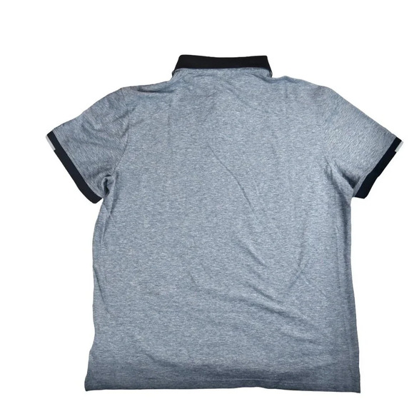 Adriano Goldschmied || AG Men's Polo Green Label Light Blue Grey Oxford  Shirt M - Picture 4 of 8